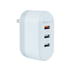 ACargador de pared 3 puertos USB1